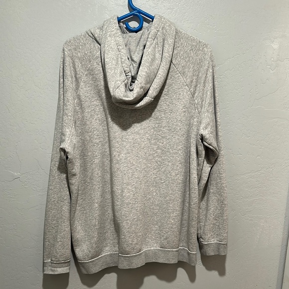 Nike Heather Gray Full-Zip Hoodie - Picture 4 of 5